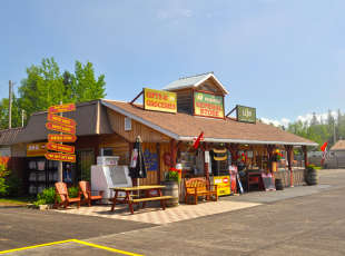 Trading Post at Voyageurs' Lodge & Cookhouse