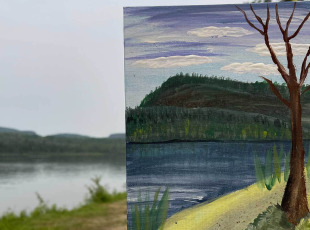 Painting, Nipigon, Ontario